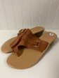 Sandals Flats By Clothes Mentor In Brown, Size: 8 Cheap