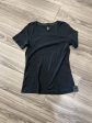 Top Short Sleeve By Bobbie Brooks In Black, Size: S Cheap