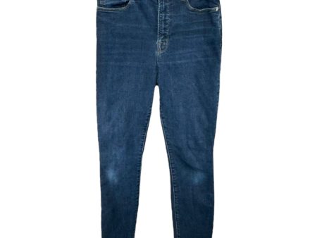 Good Legs Skinny Cropped Jeans Designer By Good American In Blue, Size 6 Online Sale