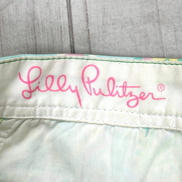 Shorts Designer By Lilly Pulitzer In Aqua, Size: 4 Supply