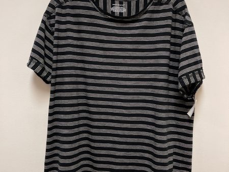 Top Short Sleeve By West Bound In Black & White, Size: Xl Discount