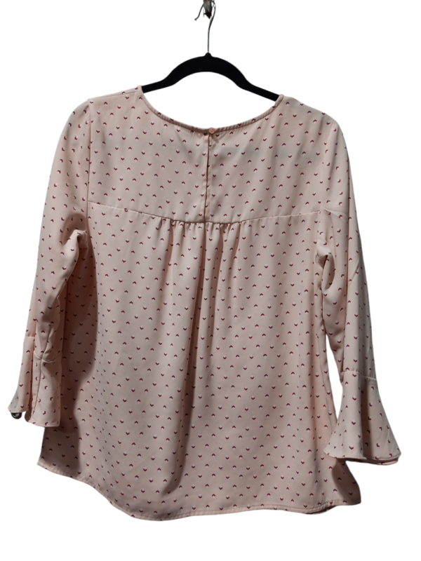 Blouse 3 4 Sleeve By Old Navy In Multi-colored, Size: M Online now