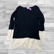 Top Long Sleeve Basic By Sweet Romeo In Black, Size: M on Sale