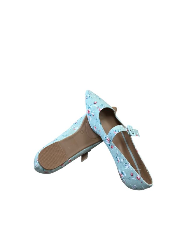 Shoes Flats By Cato In Floral Print, Size: 9 Hot on Sale