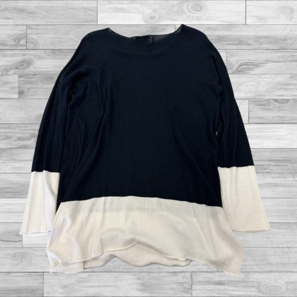 Top Long Sleeve Basic By Sweet Romeo In Black, Size: M on Sale