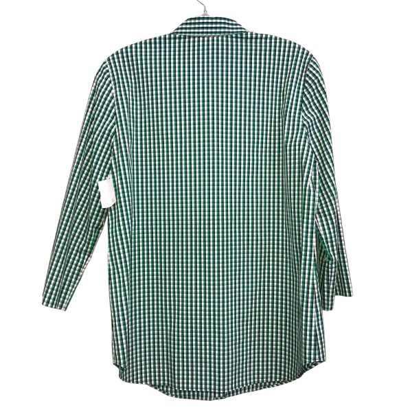 CHECKERED PATTERN TOP LS DESIGNER by LAFAYETTE 148 Size:PETITE Cheap