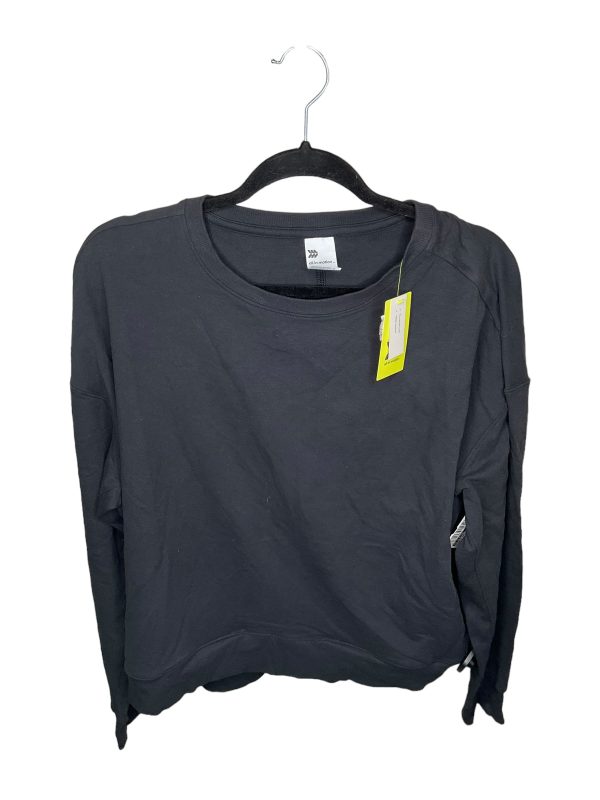 Athletic Sweatshirt Crewneck By All In Motion In Black, Size: 1x Online Sale