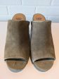 Sandals Designer By Ugg In Green, Size: 9.5 Fashion