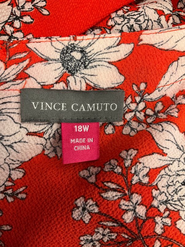 Jumpsuit By Vince Camuto In Floral Print, Size: 1x For Cheap