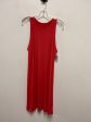 Dress Casual Midi By A New Day In Coral, Size: L Supply