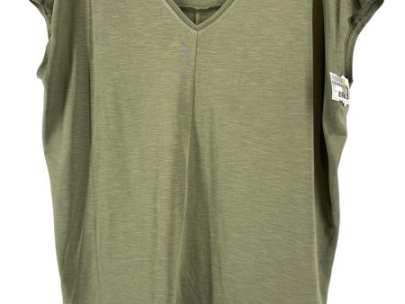 Top Short Sleeve By White House Black Market In Green, Size: Xs Online Sale