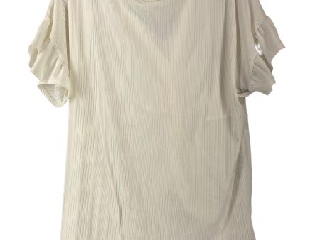 Top Short Sleeve By White Birch In White, Size: S Discount