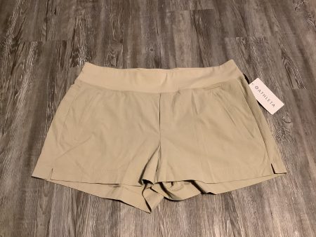 Athletic Shorts By Athleta In Tan, Size: 18 Supply