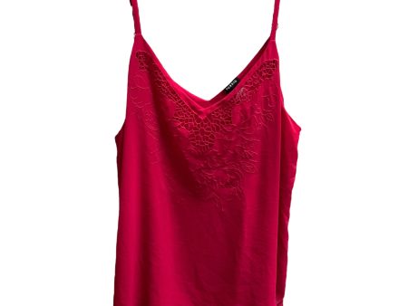 Top Sleeveless By Torrid In Pink, Size: 3x Discount