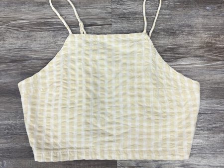 Top Sleeveless By Free People In Yellow, Size: L For Sale