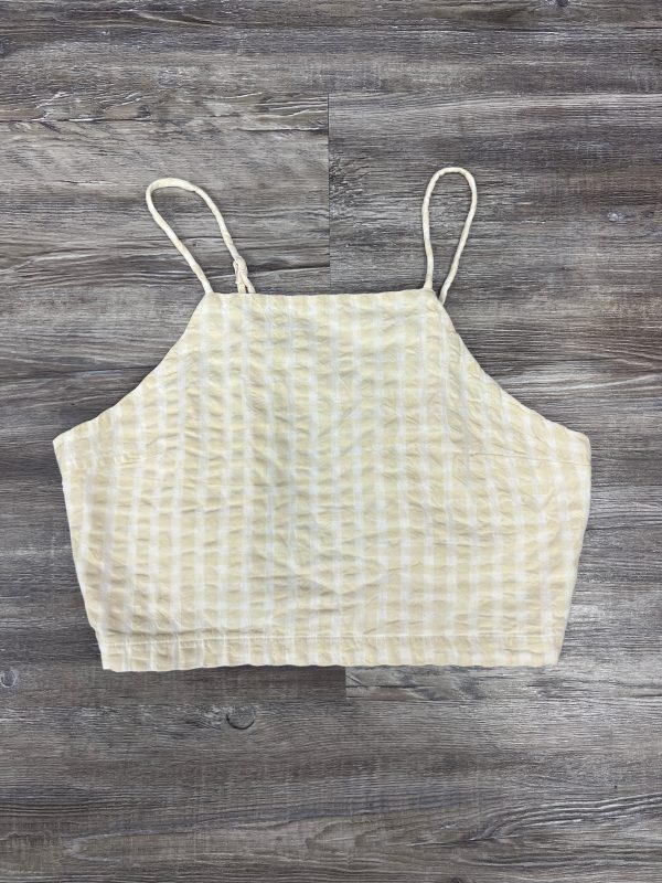 Top Sleeveless By Free People In Yellow, Size: L For Sale