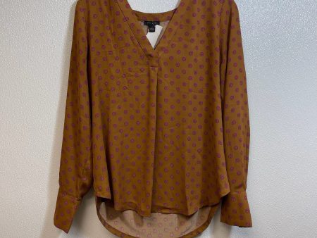 Top Long Sleeve By Ann Taylor O In Print, Size: S Cheap