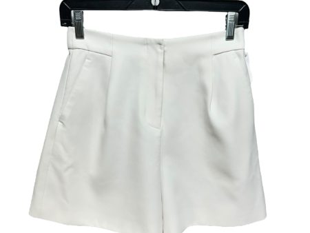 Shorts By Goelia In White, Size: 4 For Discount