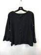 Top Long Sleeve Basic By Kate Spade In Black, Size: L Discount