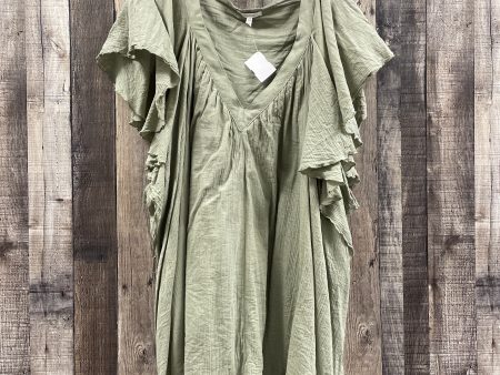 Tunic Short Sleeve By Maurices In Green, Size: 4x For Sale