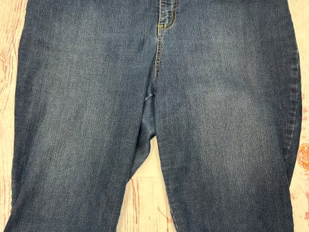 Capris By Croft And Barrow In Denim, Size: 18 Supply