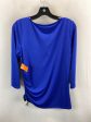 Blouse 3 4 Sleeve By Chicos In Blue, Size: 0(Small) Online