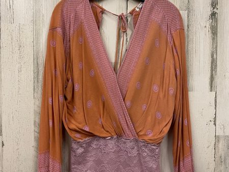 Bodysuit By Free People In Orange, Size: M Online