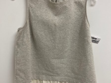 Top Sleeveless By J. Crew In Grey, Size: M Cheap