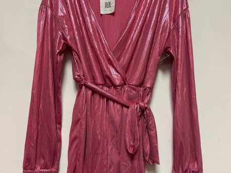 Romper By Clothes Mentor In Pink, Size: M Fashion