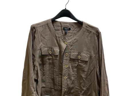 Jacket Other By Torrid In Brown, Size: 2x Online Hot Sale