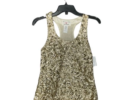 Tank Top By Alice + Olivia In Gold, Size: Xs Supply