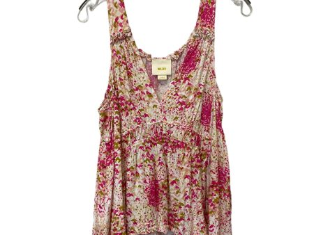 Top Sleeveless By Maeve In Pink, Size: L For Cheap