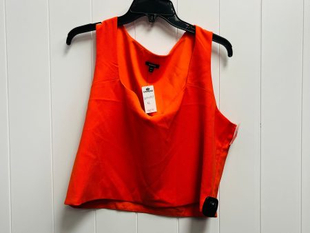 Top Sleeveless By Express In Orange, Size: Xl Hot on Sale