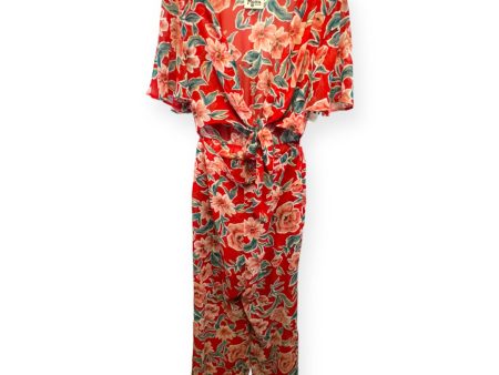 Jenna Floral Print Jumpsuit Show Me Your Mumu, Size M Discount