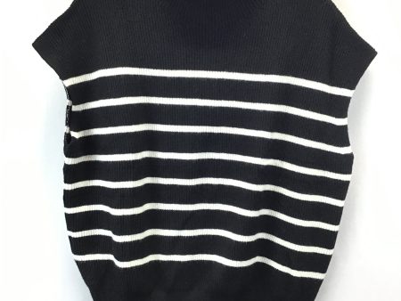 Vest Sweater By Clothes Mentor In Striped Pattern, Size: Xl For Sale