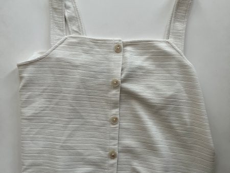 Top Sleeveless By J Crew In Cream, Size: Xl Online