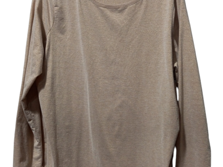 Top Long Sleeve Basic By Talbots In Gold, Size: 1x For Sale