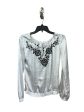 Blouse Long Sleeve By White House Black Market In White, Size: S Online Sale