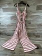 Jumpsuit By Romeo And Juliet In Red & White, Size: S For Cheap