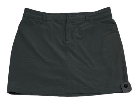 Athletic Skort By Eddie Bauer In Grey, Size: 8 Online Sale