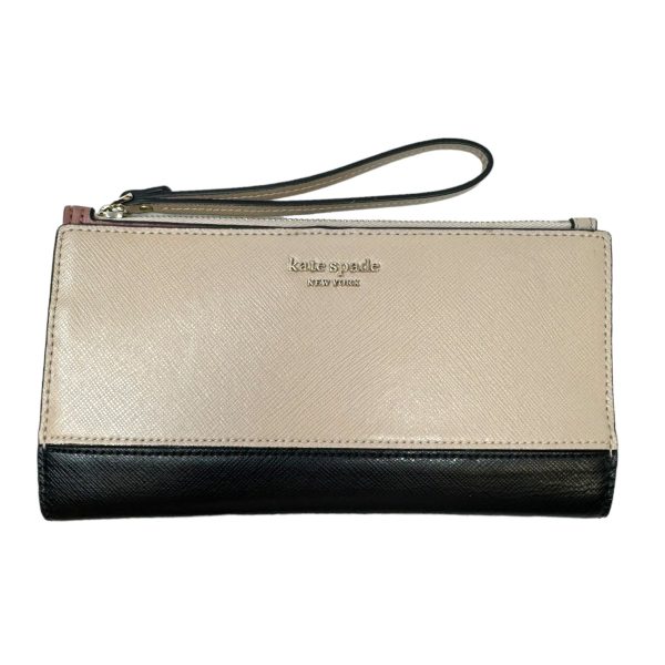 Spencer Continental Wristlet Wallet Designer By Kate Spade, Size: Medium For Cheap