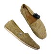 Shoes Flats By Toms In Gold, Size: 9 Online Sale