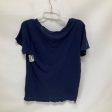 Navy Top Short Sleeve Basic Polo Ralph Lauren, Size Xl For Discount