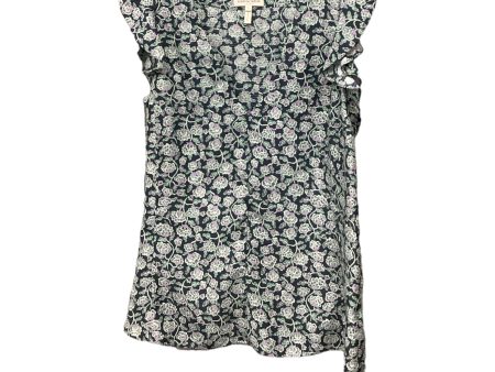 Top Sleeveless Designer By Rebecca Taylor In Floral Print, Size: 8 Online now