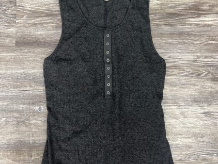 Top Sleeveless By Free People In Grey, Size: M Online