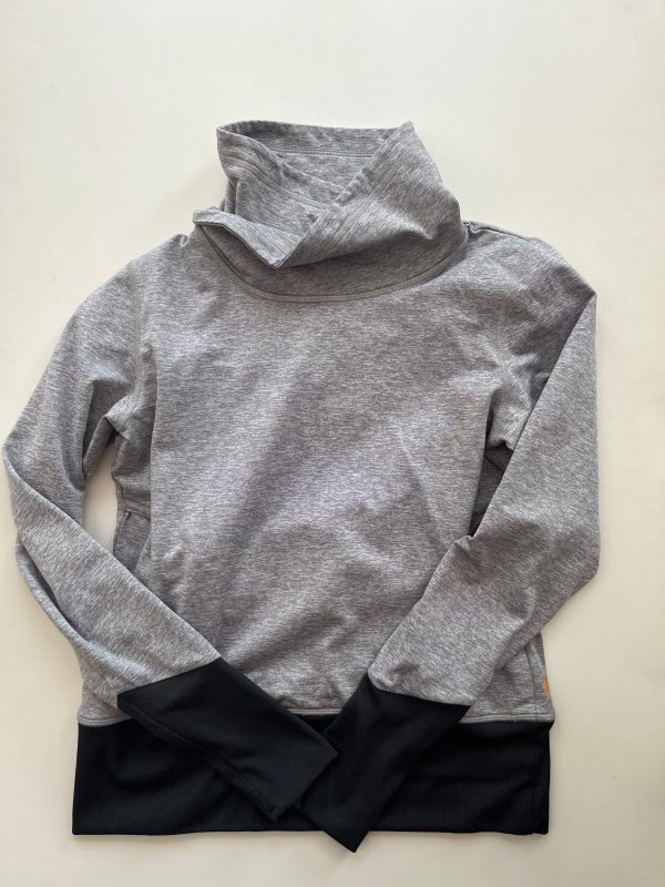 Athletic Sweatshirt Crewneck By Lucy In Grey, Size: Xs Hot on Sale