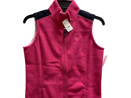 Vest Fleece By Brooks Brothers In Pink, Size: Xs Fashion