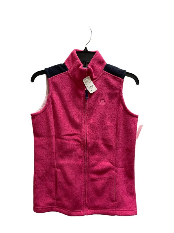 Vest Fleece By Brooks Brothers In Pink, Size: Xs Fashion