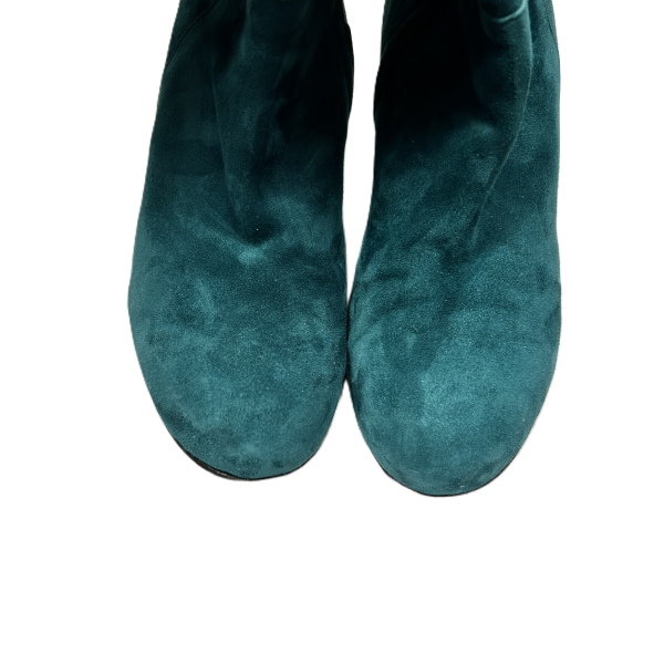 Boots Knee Heels By Lenora In Teal, Size: 5.5 on Sale