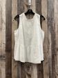 Top Sleeveless By Loft In White, Size: S For Sale